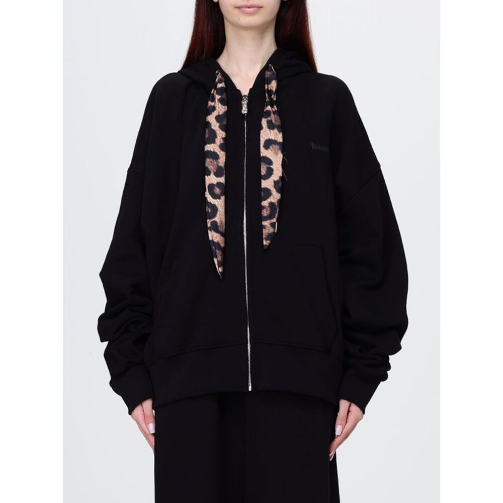 Disclaimer Sweatshirt Woman Black